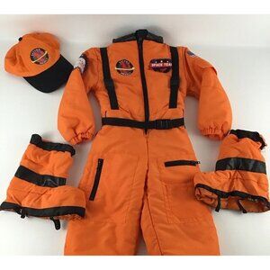 Saturn Project Costume Space NASA Astronaut Outfit Halloween Cosplay Pretend 5-6